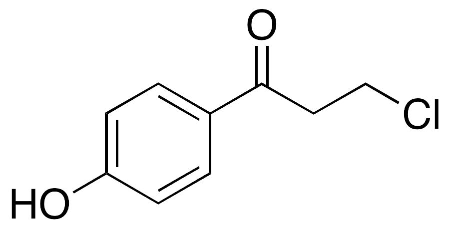 3-Chloro-1-(4-hydroxyphenyl)propan-1-one - image 1