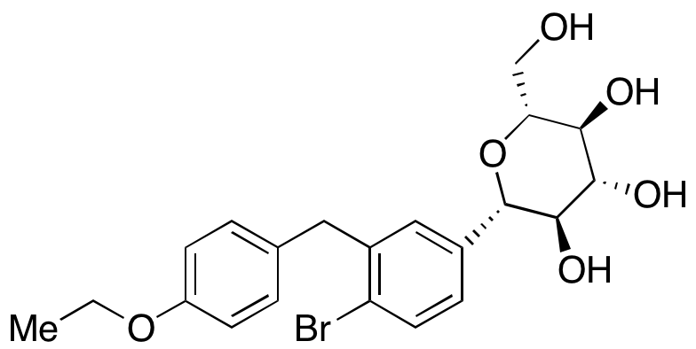 4-Deschloro-4-bromo Dapagliflozin - image 1