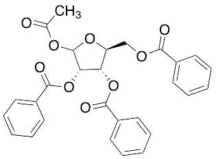 1-O-Acetyl-2,3,5-tri-O-benzoyl-L-ribose - image 1