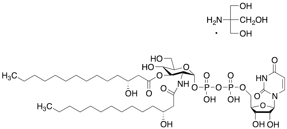 UDP-3-O-[R-3-Hydroxymyristoyl]-N-[R-3-hydroxymyristoyl] Glucosamine Tris Salt - image 1