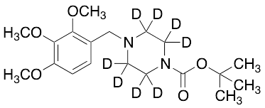 N-Boc-Trimetazidine-d8 - image 1