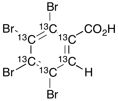 2,3,4,5-Tetrabromobenzoic Acid-13C6 - image 1