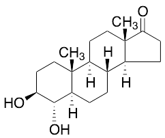 (3b,4a,5a)-3,4-Dihydroxyandrostan-17-one - image 1