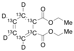 Diethyl Phthalate (Phenyl-13C6, D4) - image 1