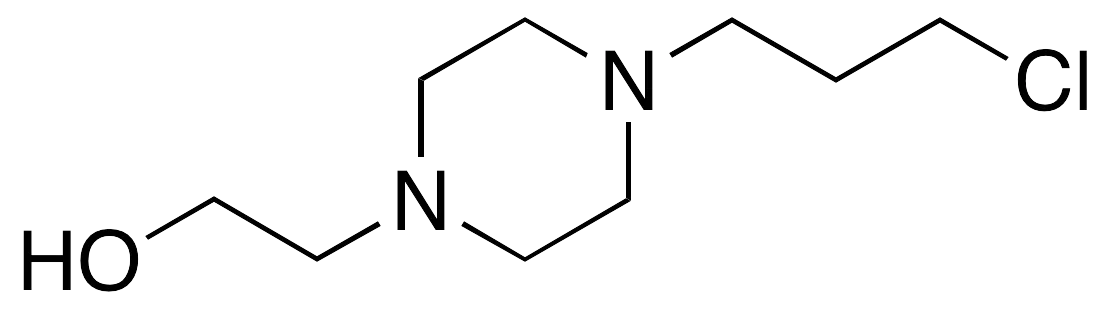 4-(3-Chloropropyl)-1-piperazineethanol - image 1
