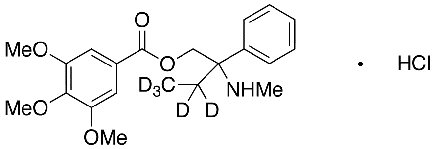 N-Demethyl Trimebutine-d5 Hydrochloride - image 1