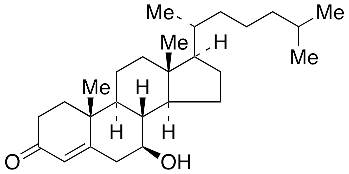 7Beta-Hydroxy-4-cholesten-3-one - image 1