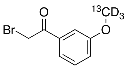 2-Bromo-3'-methoxyacetophenone-13CD3 - image 1