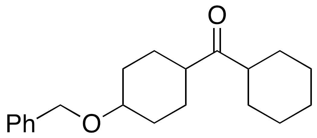 4-Benzyloxy-cyclohexyl Ketone (Mixture of Diastereomers) - image 1