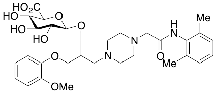 Ranolazine Beta-D-Glucuronide (mixture of diastereomers) - image 1