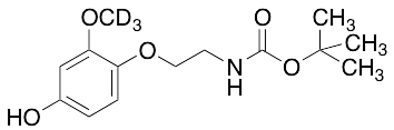N-tert-Boc-2-(4-hydroxy-2-methoxyphenoxy)ethylamine-d3 - image 1