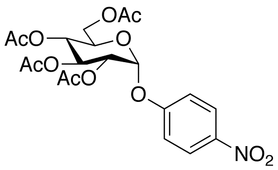 p-Nitrophenyl-2,3,4,6-tetra-O-acetyl-a-D-glucopyranoside - image 1
