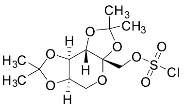 2,3:4,5-bis-O-(1-Methylethylidene)-1-chlorosulfate beta-D-Fructopyranose (Technical Grade) - image 1