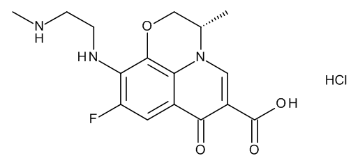 N,N’-Desethylene Levofloxacin Hydrochloride - image 1