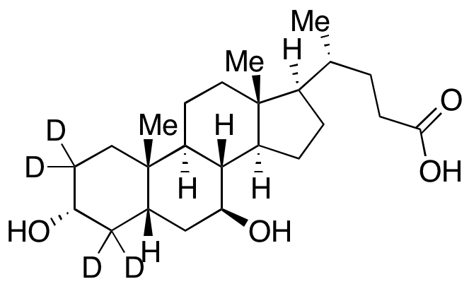 Ursodeoxycholic Acid-d4 - image 1