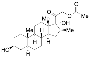 21-Acetoxy-3Beta,17Alpha-dihydroxy-16Beta-methyl-5Alpha-pregnan-20-one - image 1