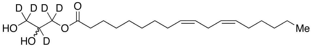 1-Linoleoyl-rac-glycerol-d5 - image 1