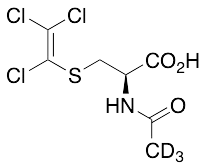 N-Acetyl-S-(trichlorovinyl)-L-cysteine-d3 - image 1