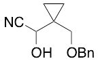 2-Hydroxy-2-(1-(hydroxymethyl)cyclopropyl)acetonitrile Benzyl Ester - image 1