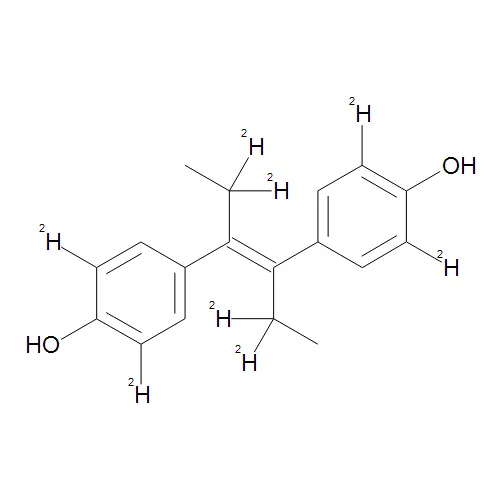 trans-Diethyl-1,1,1’,1’-stilbestrol-3,3’,5,5’-d8 - image 1