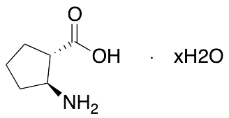 (1S,2S)-2-Aminocyclopentanecarboxylic Acid Hydrate - image 1