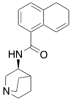 N-(3S)-1-Azabicyclo[2.2.2]oct-3-yl-5,6-dihydro-1-Naphthalenecarboxamide - image 1