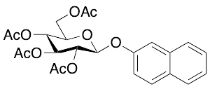 Beta-Naphthyl Beta-D-Glucopyranoside Tetraacetate - image 1