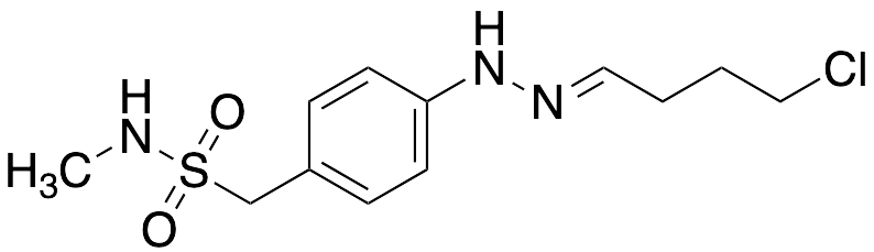 4-[2-(4-Chlorobutylidene)hydrazinyl]-N-methylbenzenemethanesulfonamide - image 1