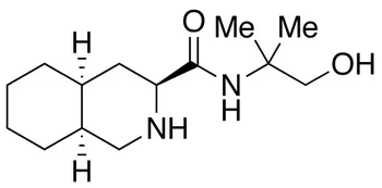 (3S,4aS,8aS)-Decahydro-N-(2-hydroxy-1,1-dimethylethyl)-3-isoquinolinecarboxamide - image 1