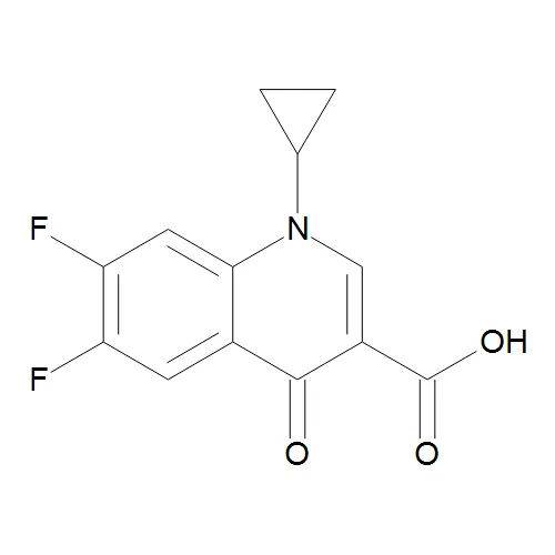 1-Cyclopropyl-6,7-difluoro-1,4-dihydro-4-oxoquinoline-3-carboxylic Acid - image 1