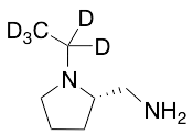 (2S)-2-Aminomethyl-1-ethylpyrrolidine-d5 - image 1