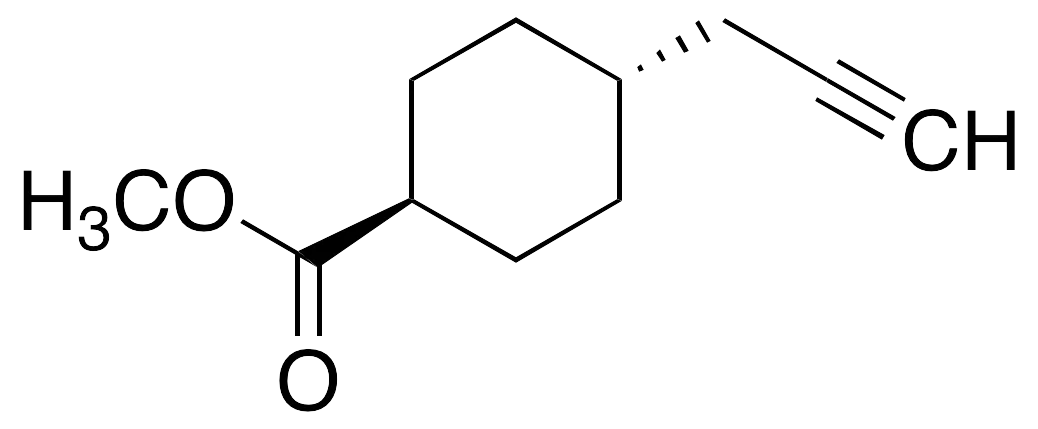 trans-4-(2-Propynyl)cyclohexanecarboxylic Acid Methyl Ester - image 1