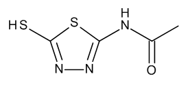 2-Acetamido-5-mercapto-1,3,4-thiadiazole - image 1