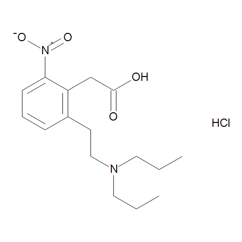 2-[2-(Dipropylamino)ethyl]-6-nitrophenyl Acetic Acid Hydrochloride - image 1