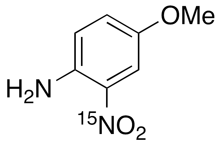 2-Nitro-p-anisidine-15N - image 1