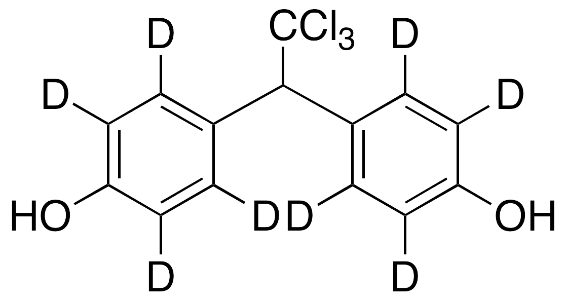 2,2-Bis(4-hydroxyphenyl)-1,1,1-trichloroethane-d8 (Major) - image 1