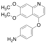 4-(6,7-Dimethoxy-quinolin-4-yloxy)-phenylamine - image 1