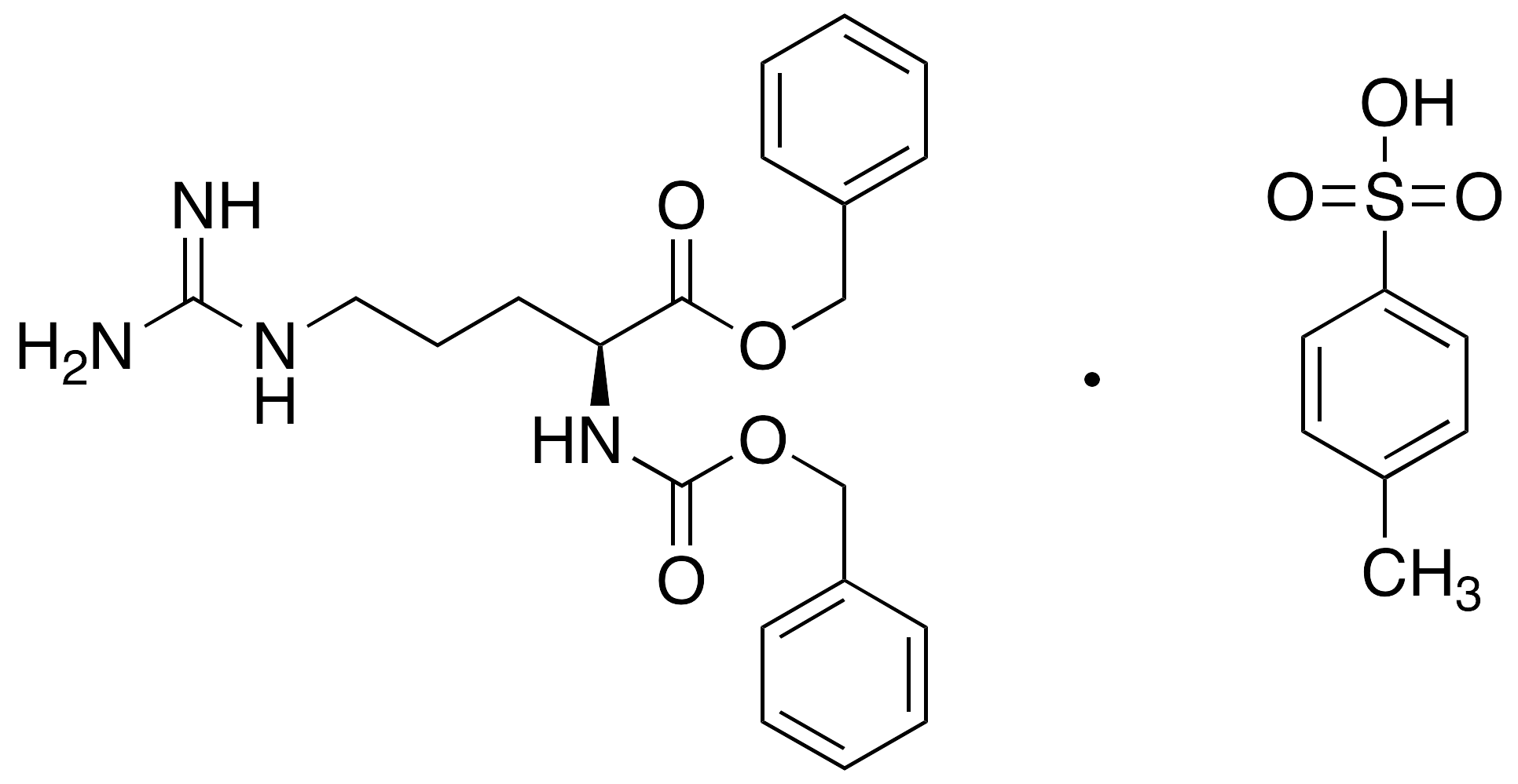 NAlpha-Carbobenzyloxy-L-arginine Benzyl Ester p-Toluenesulfonate - image 1