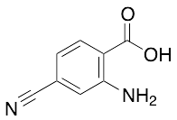 2-amino-4-cyanobenzoic acid - image 1