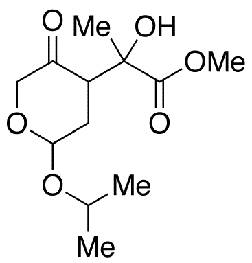 Tetrahydro-Alpha-hydroxy-Alpha-methyl-2-(1-methylethoxy)-5-oxo-2H-pyran-4-acetic acid Methyl Ester - image 1