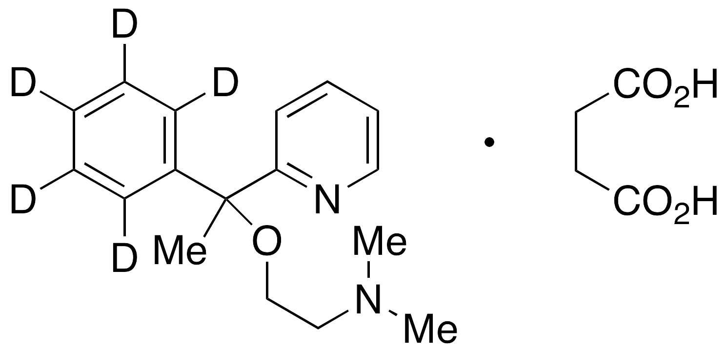 Doxylamine-d5 Succinate - image 1