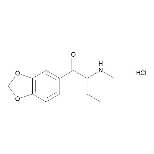 2-(Methylamino)-3',4'-(methylenedioxy)butyrophenone Hydrochloride - image 1