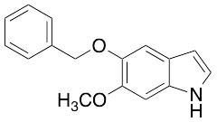 5-Benzyloxy-6-methoxyindole - image 1