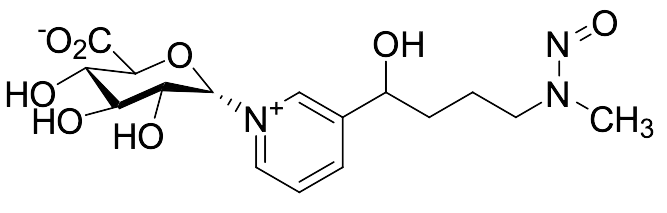 4-(Methylnitrosamino)-1-(3-pyridyl)-1-butanol N-beta-D-Glucuronide - image 1