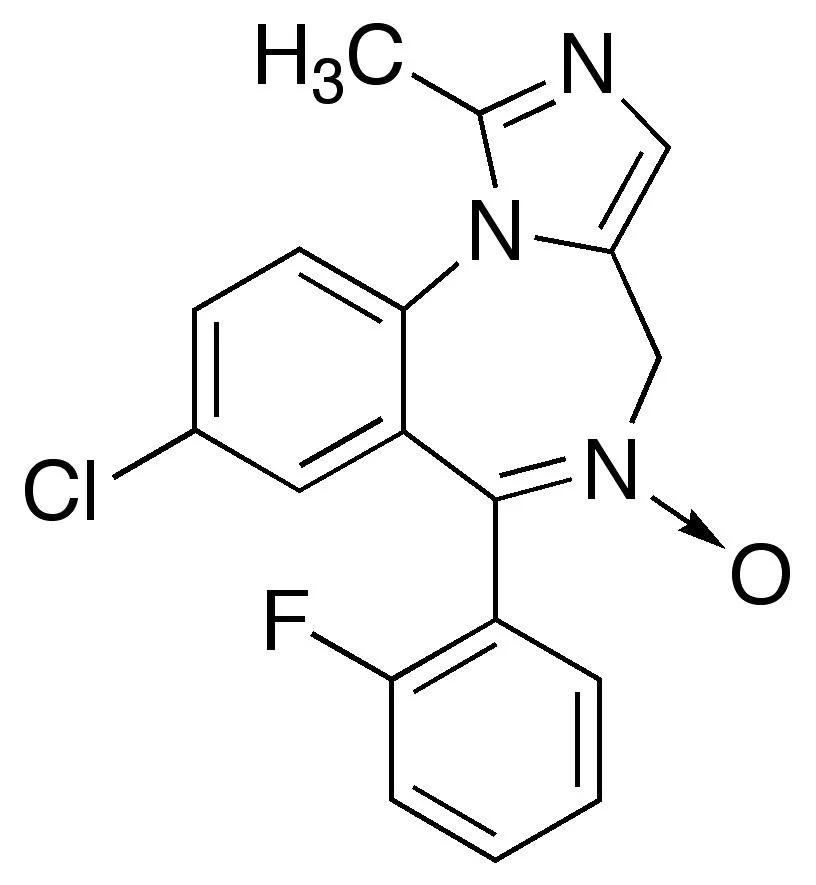 8-Chloro-6-(2-fluorophenyl)-1-methyl-4H-imidazo[1,5-a][1,4]benzodiazepine 5-Oxide (Midazolam 5-Oxide) - image 1