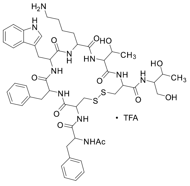Octreotide EP Impurity I Trifluoroacetate - image 1