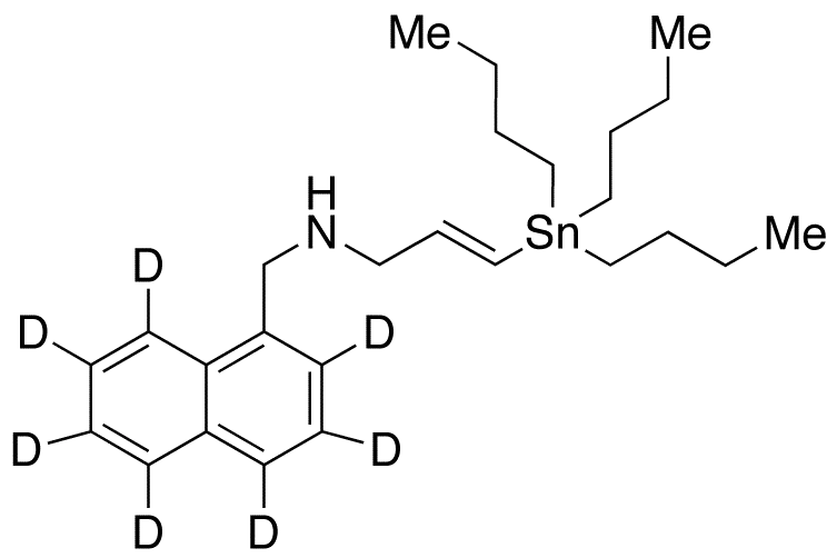 N-(E)-3-Tributyltinallyl-1-naphthalene-d7-methylamine - image 1