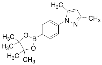 4-(3,5-Dimethylpyrazol-1-yl)phenylboronic acid, pinacol ester - image 1