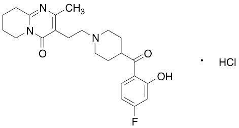 3-[2-[4-(4-Fluoro-2-hydroxybenzoyl)-1-piperidinyl]ethyl]-6,7,8,9-tetrahydro-2-methyl-4H-pyrido[1,2-a]pyrimidin-4-one Hydrochloride - image 1