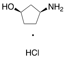 (1R,3S)-3-Aminocyclopentanol Hydrochloride - image 1